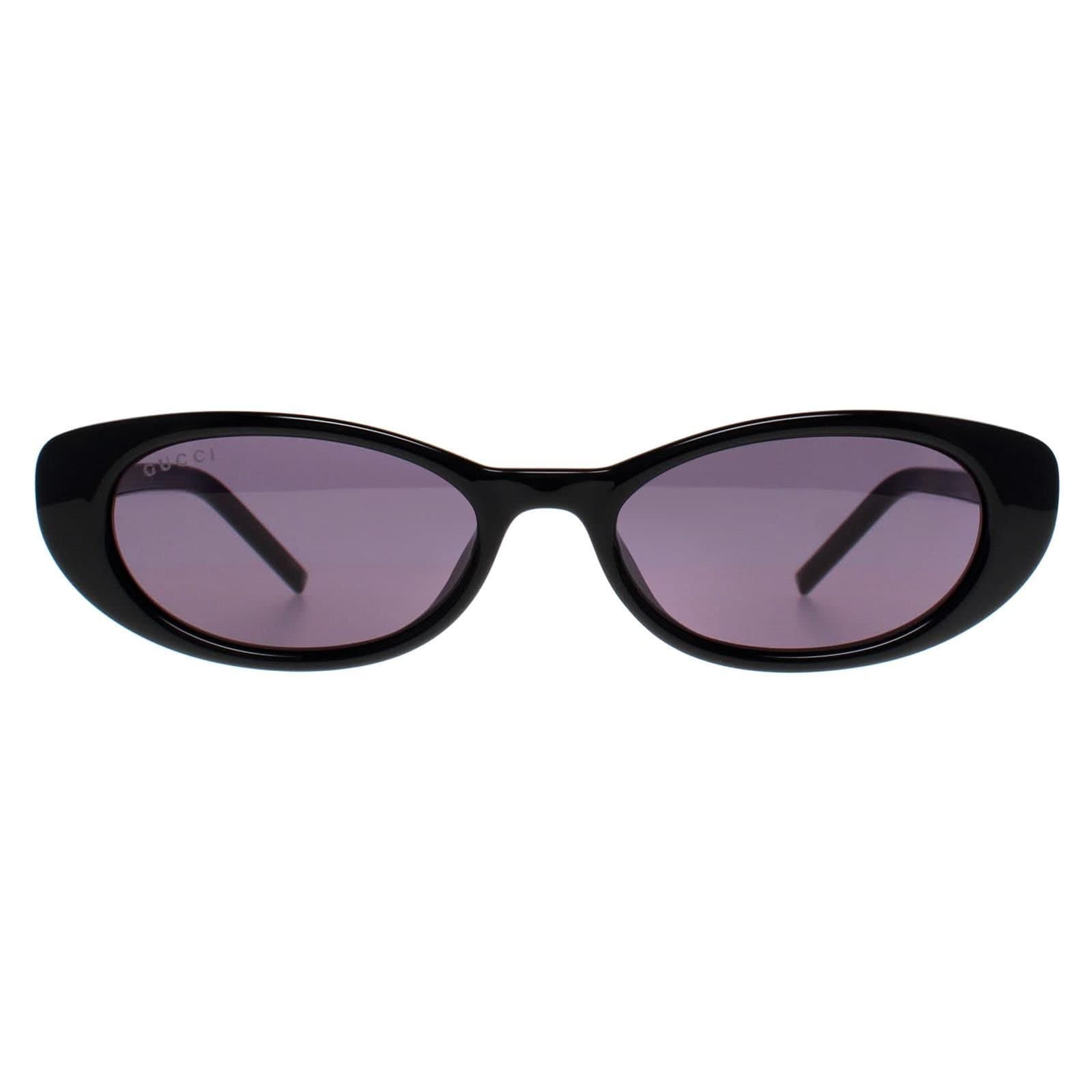 Gucci Gucci Women's Cat Eye Black with Silver Crystal Stud Detail Grey GG1680S