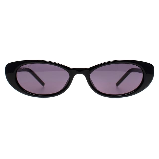 Gucci Gucci Women's Cat Eye Black with Silver Crystal Stud Detail Grey GG1680S - 2