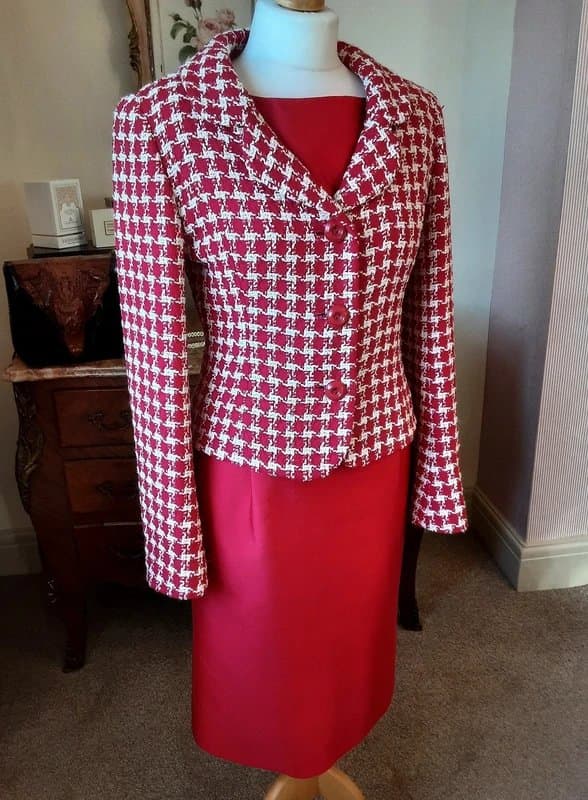 Hobbs Hobss silk/wool mix occasion dress 10