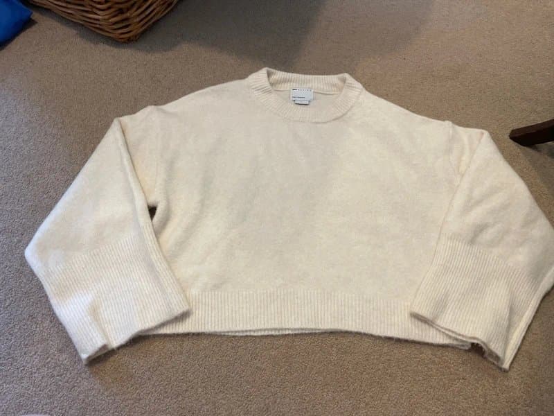 ASOS Design Cream sweater
