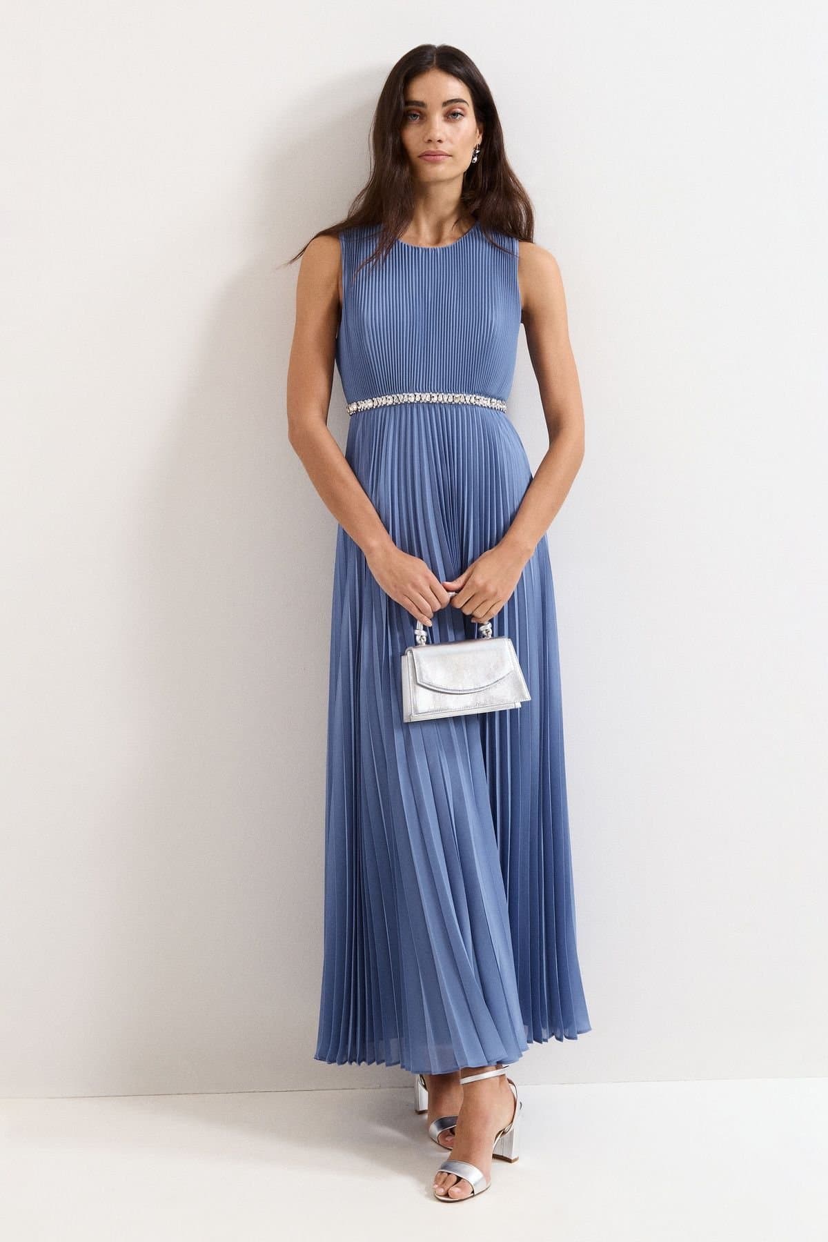Phase Eight Phase Eight Women's Anora Maxi Dress in Mid Blue