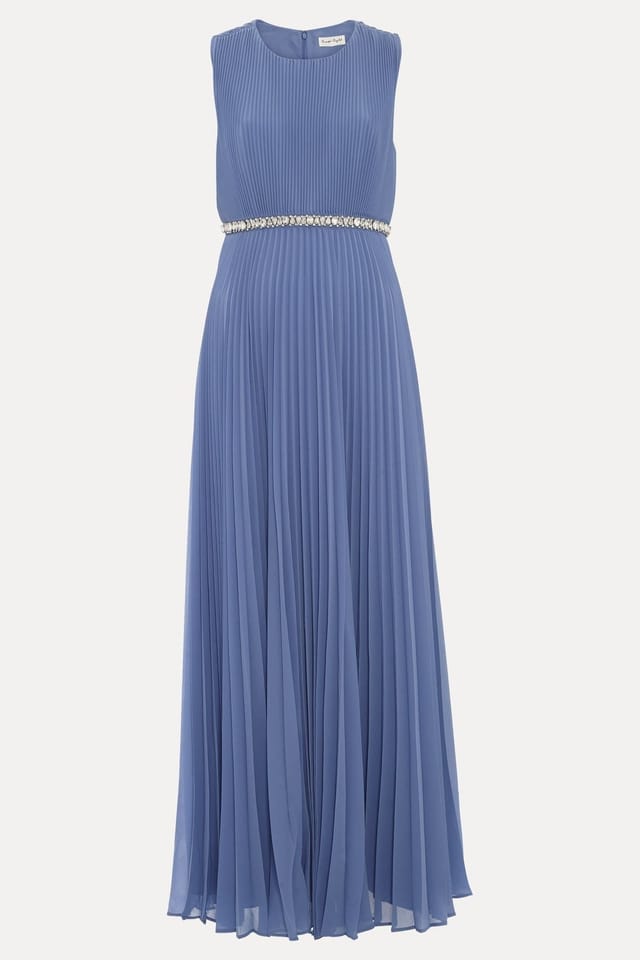 Phase Eight Phase Eight Women's Anora Maxi Dress in Mid Blue - 2