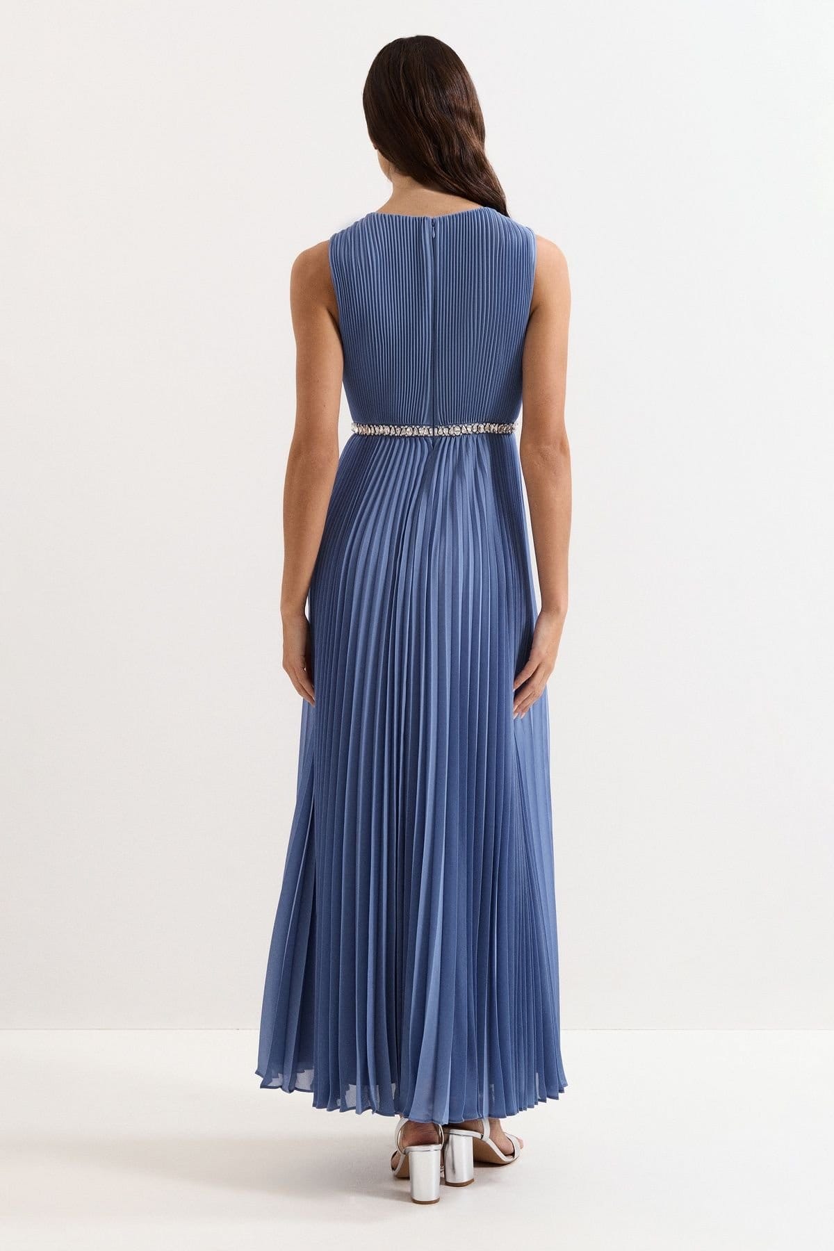 Phase Eight Phase Eight Women's Anora Maxi Dress in Mid Blue - 4