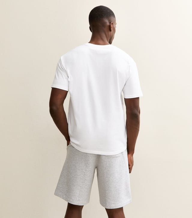 New Look Men's Grey Long Jersey Shorts New Look - 3