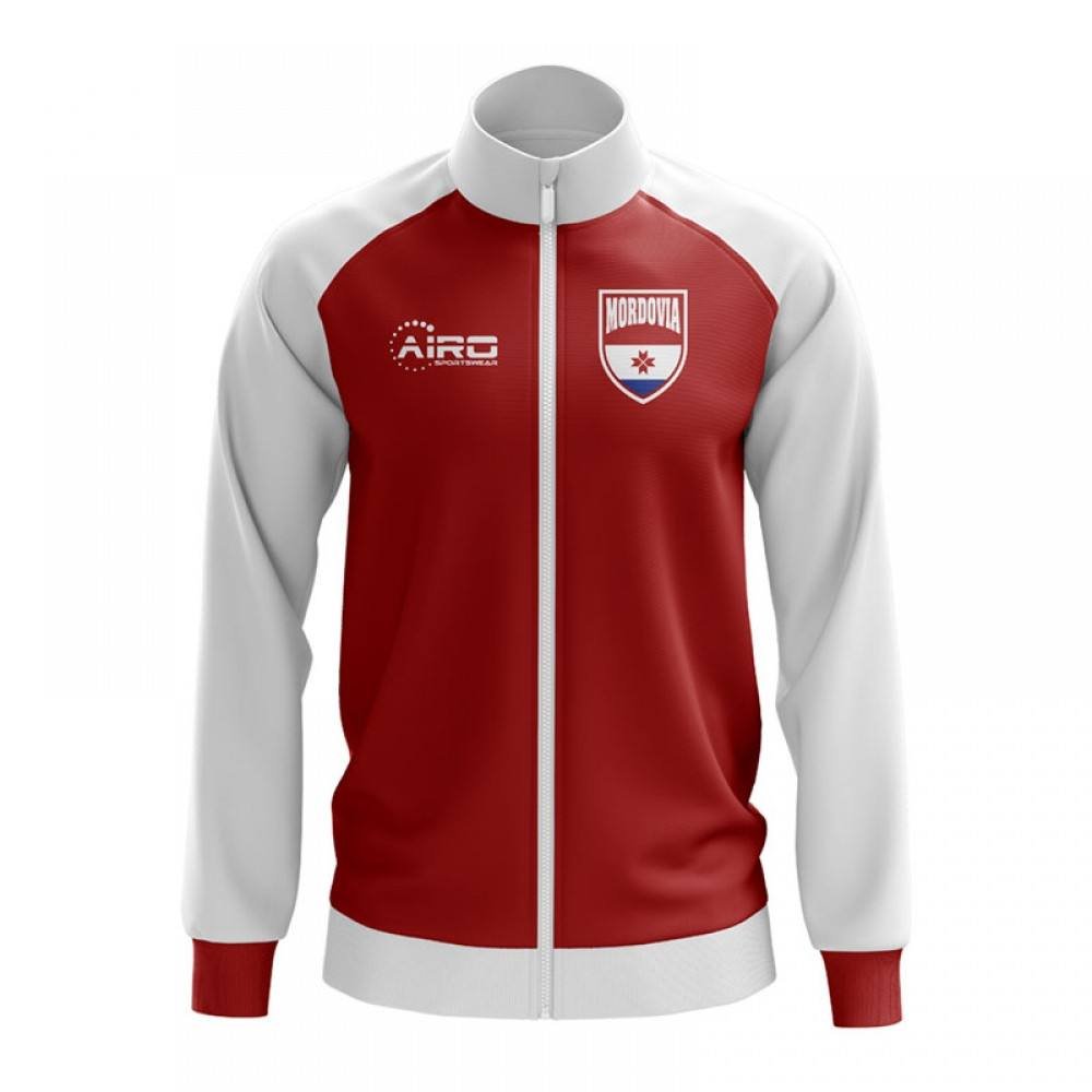 Mordovia Mordovia Men's Concept Football Track Jacket Red - 3