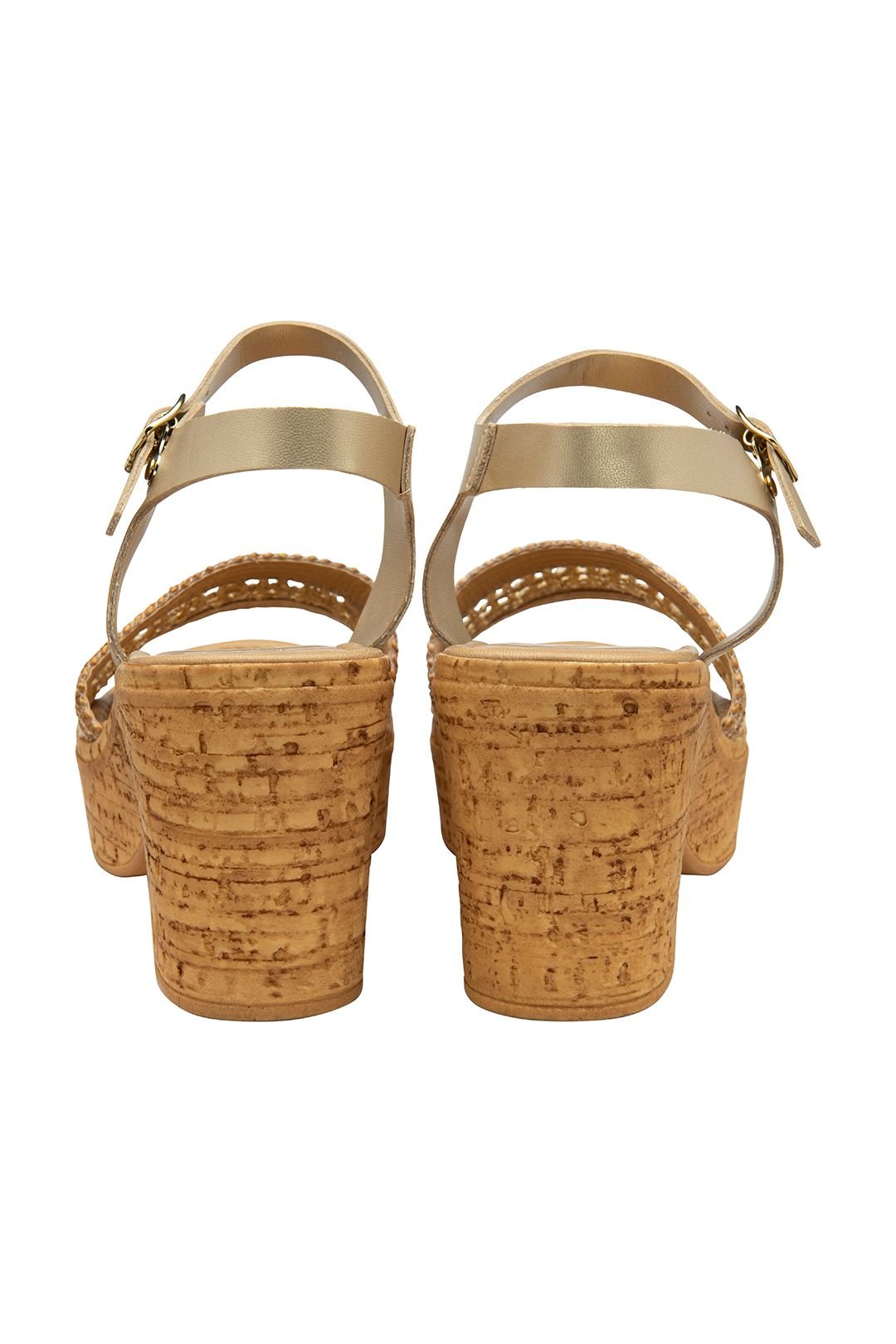 Lotus Lotus Women's Natural 'Chelsia' Open-Toe Sandals - 3