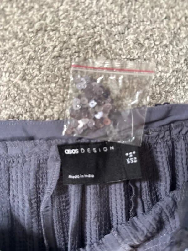 ASOS Design asos sequins skirt size 8