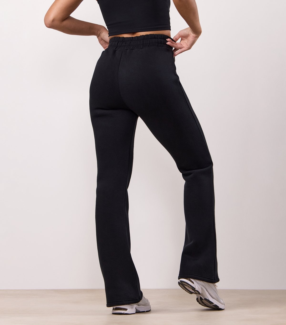 Gym King Women's Black Inspire Flared Jogger Gym King New Look - 3