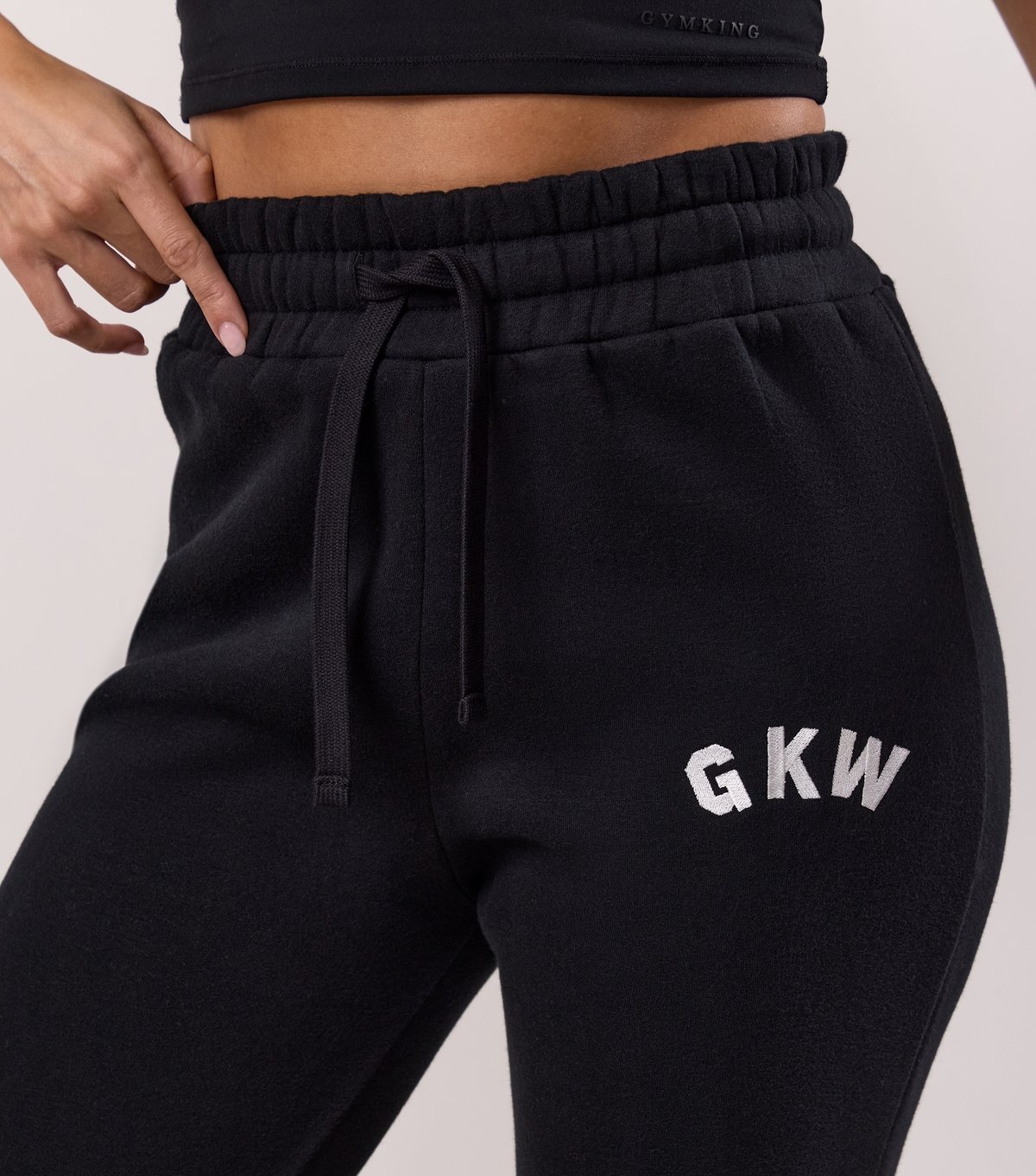 Gym King Women's Black Inspire Flared Jogger Gym King New Look - 4