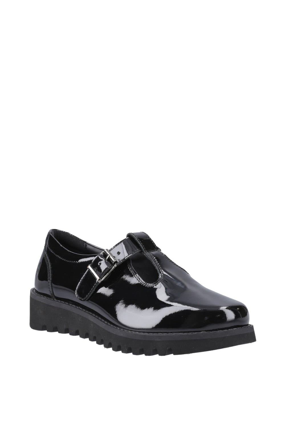 Hush Puppies Hush Puppies Women's Florrie T-Bar Patent Snr in Black