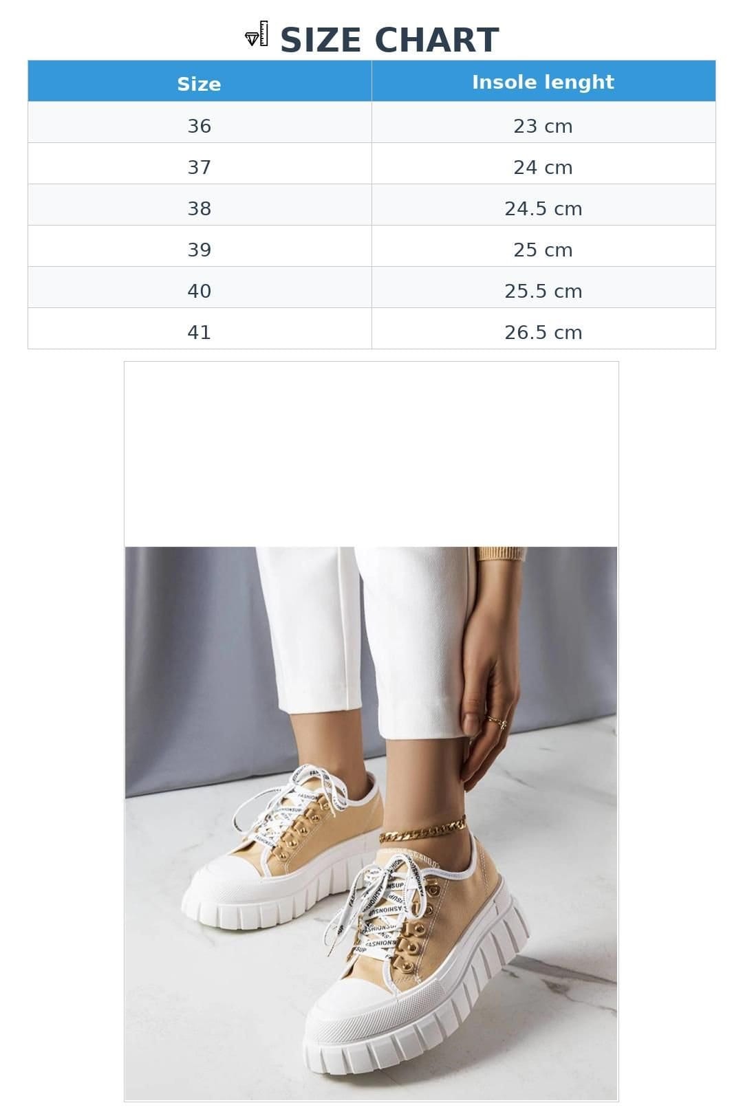 Love Lace Love Lace Women's Toni Ankle High Streetwear Sneakers With Textured White Sole in Beige - 4