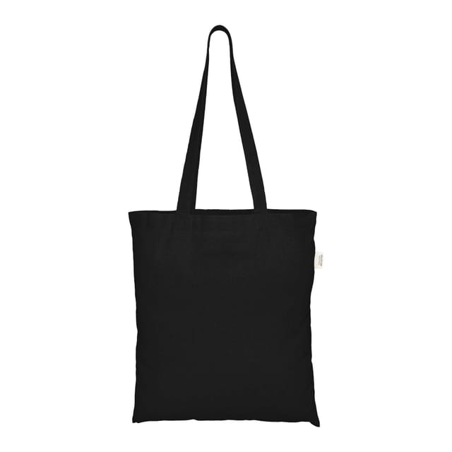 EcoTote EcoTote Men's Cotton Tote Bag in Black - 2