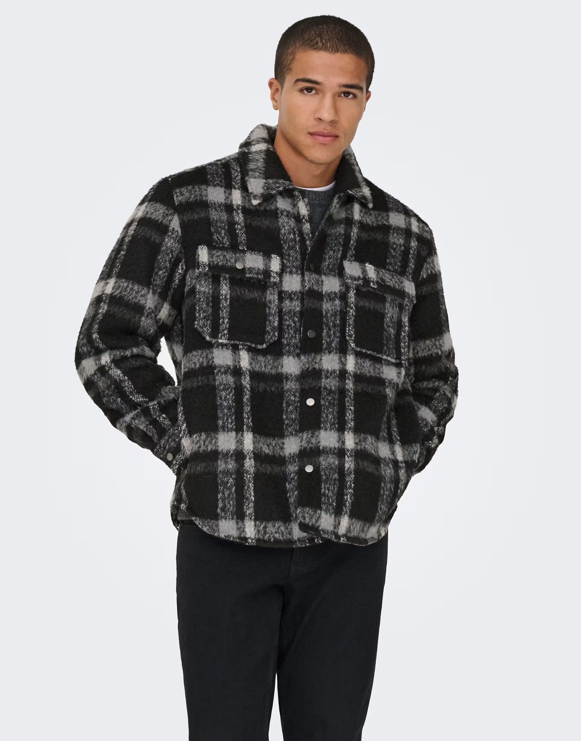 ASOS ONLY & SONS Jacket in phantom - 1