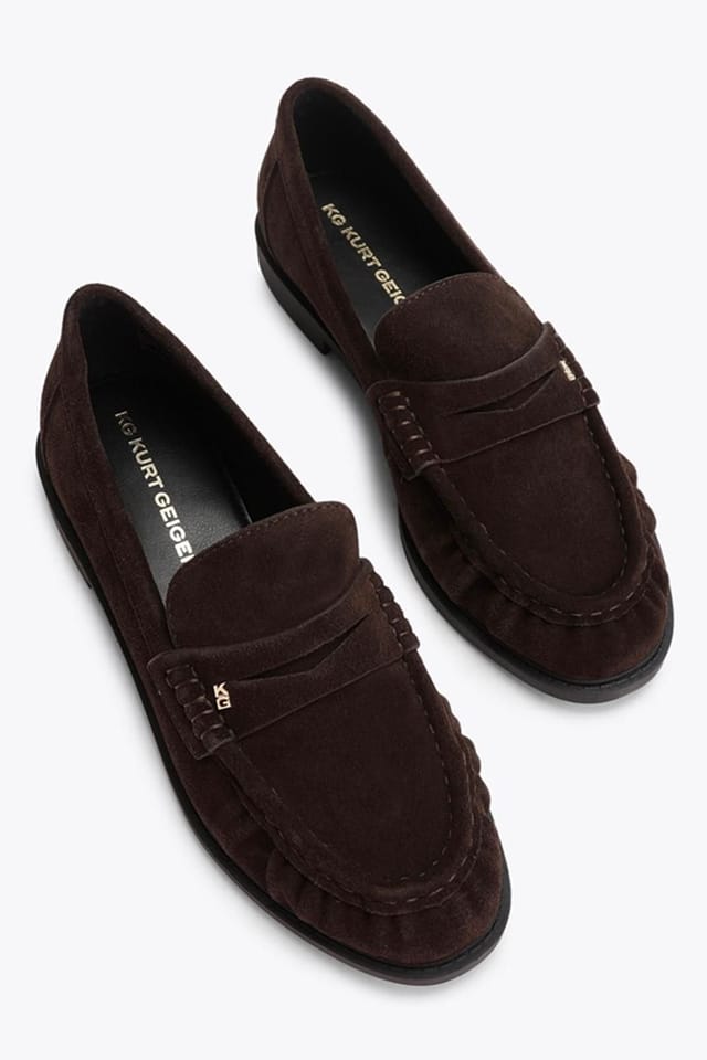 KG Kurt Geiger KG Kurt Geiger Women's 'Mila' Suede Flats in Brown - 2