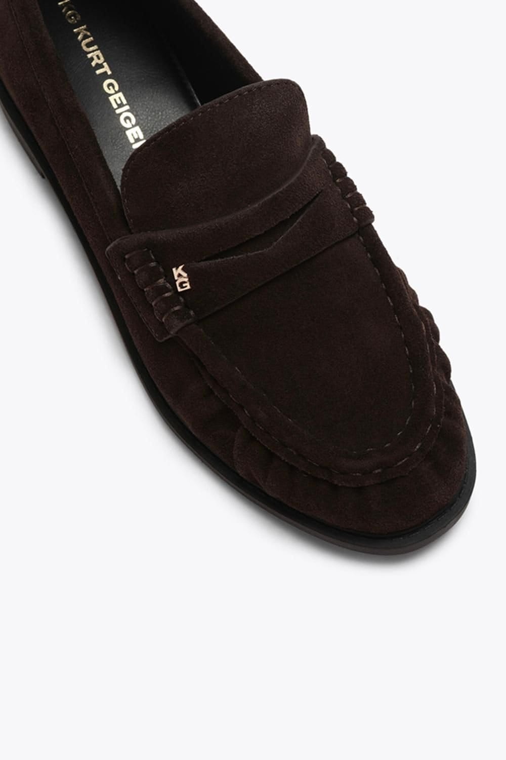 KG Kurt Geiger KG Kurt Geiger Women's 'Mila' Suede Flats in Brown - 4