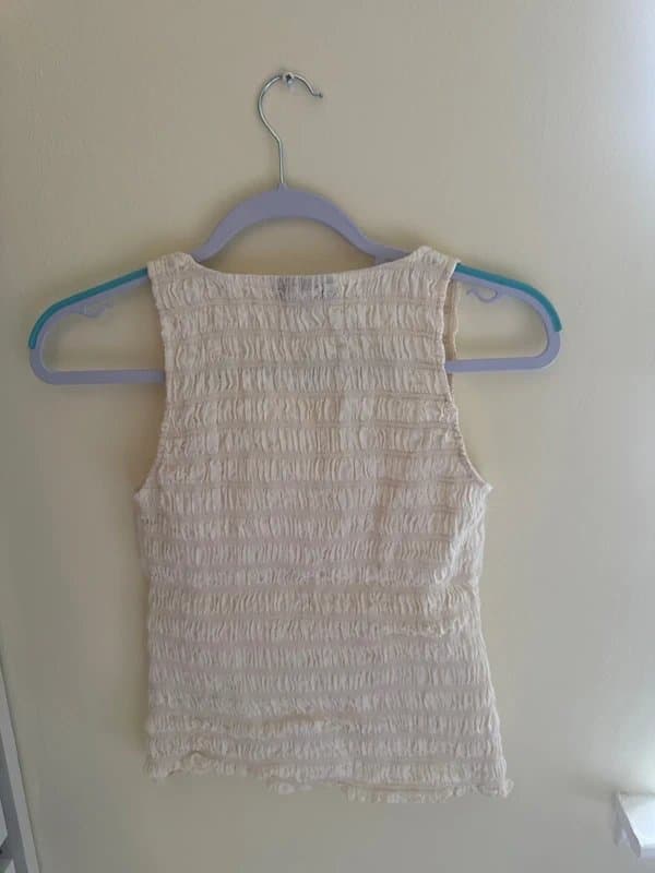 Topshop Topshop Cream Top