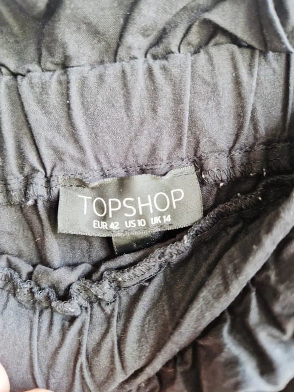 Topshop Topshop embroidered top