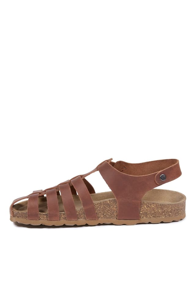Celtic & Co Celtic & Co Women's Fisherman's Sandal in Brown - 2