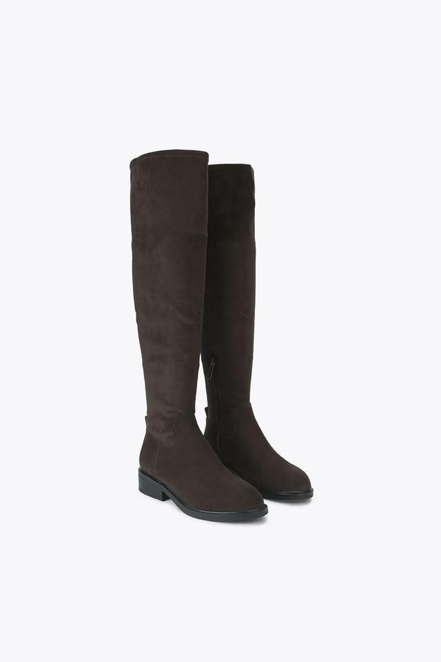 KG Kurt Geiger KG Kurt Geiger Women's 'Tisha2' Suede Boots in Brown - 2