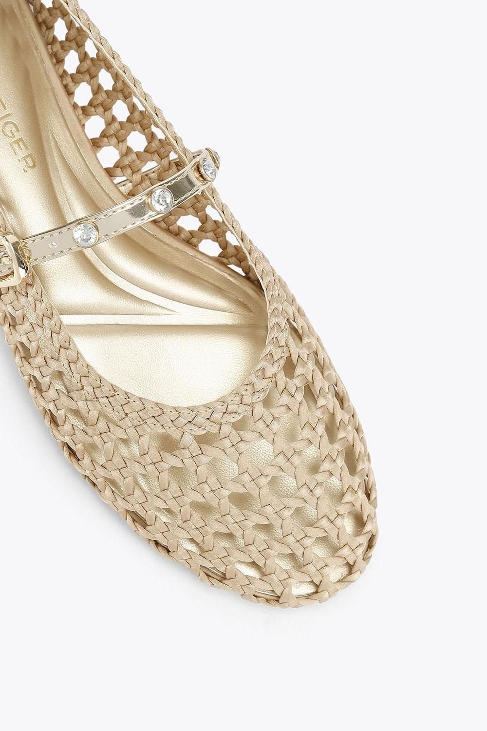 KG Kurt Geiger KG Kurt Geiger Women's 'Rhoda Ballet' Flats in Gold - 4