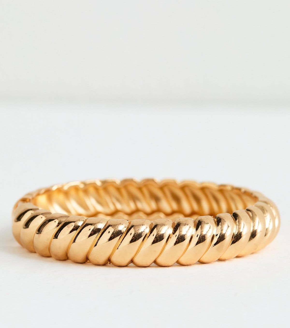 New Look Gold Tone Chunky Weaved Hinge New Look - 4