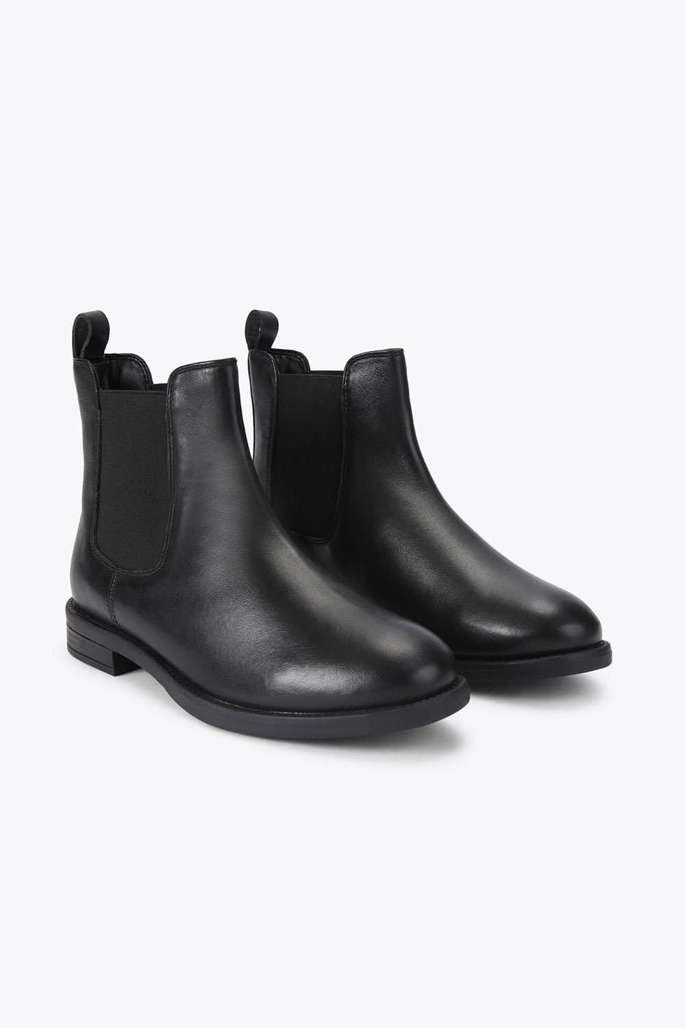 Carvela Carvela Women's 'Salvo Chelsea' Leather Boots in Black - 4
