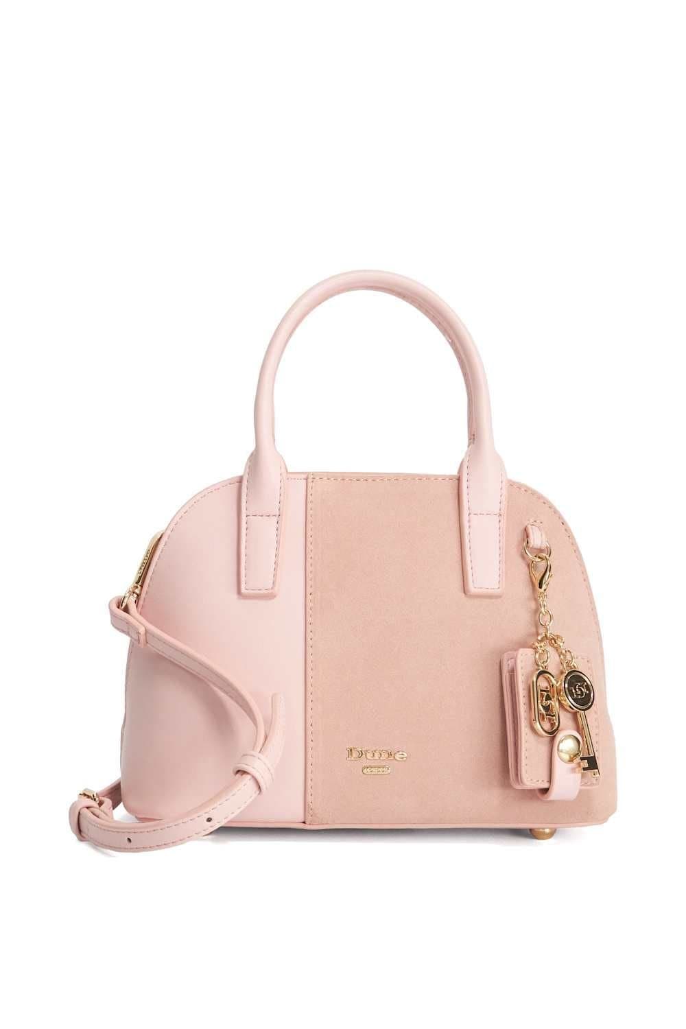 Dune London Dune London Pink Suede Shoulder Bag
