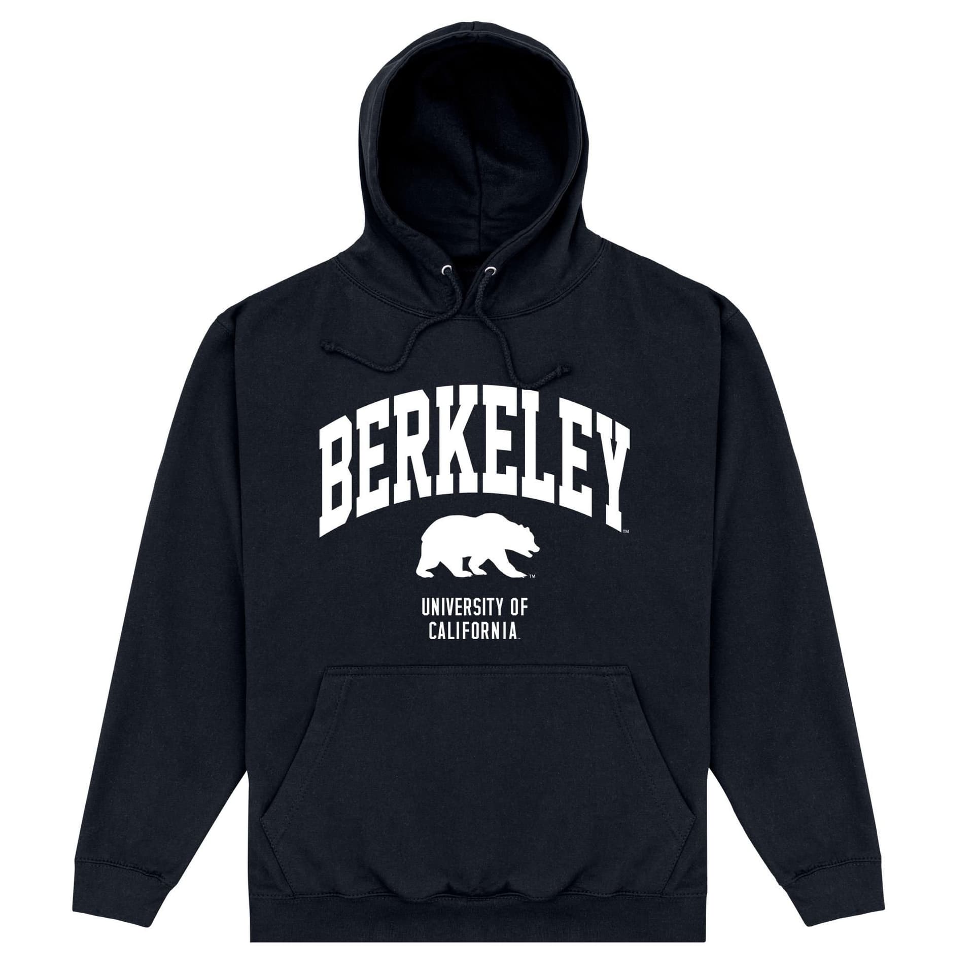Berkeley Berkeley Men's Bear Hoodie in Black