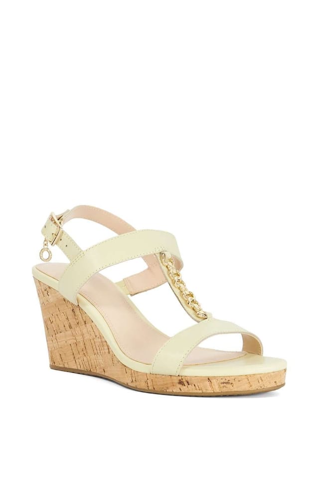 Dune London Dune London Women's 'Kasslie' Leather Wedges in Yellow - 2