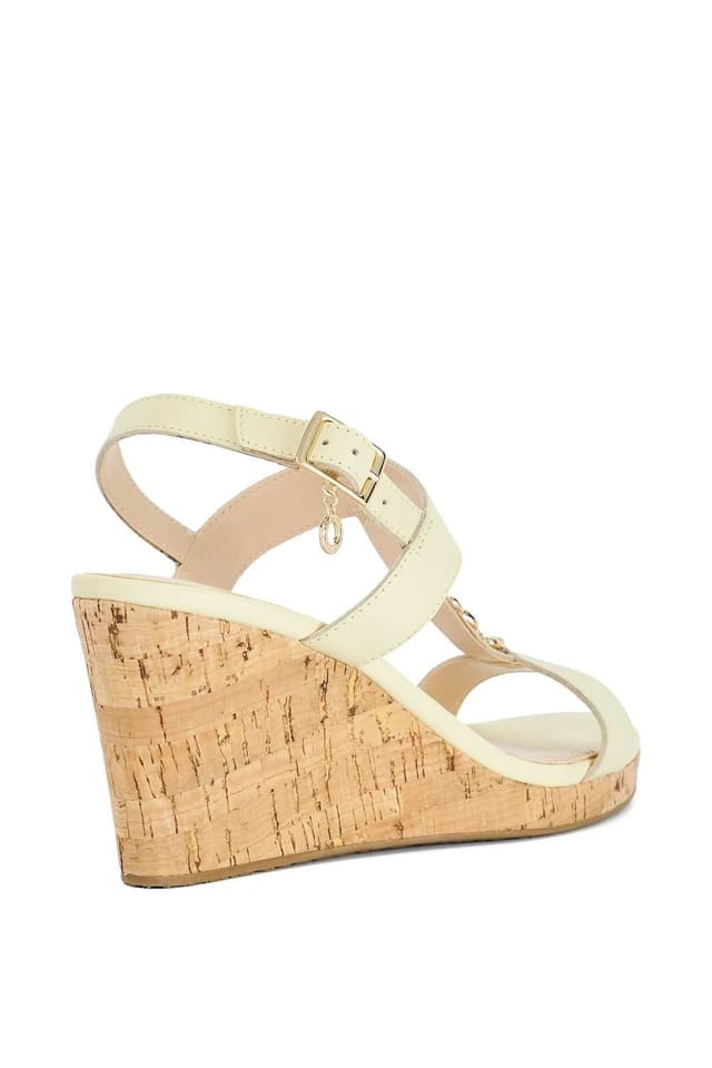 Dune London Dune London Women's 'Kasslie' Leather Wedges in Yellow - 3