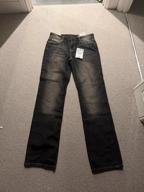 Bershka Low waist straight jeans