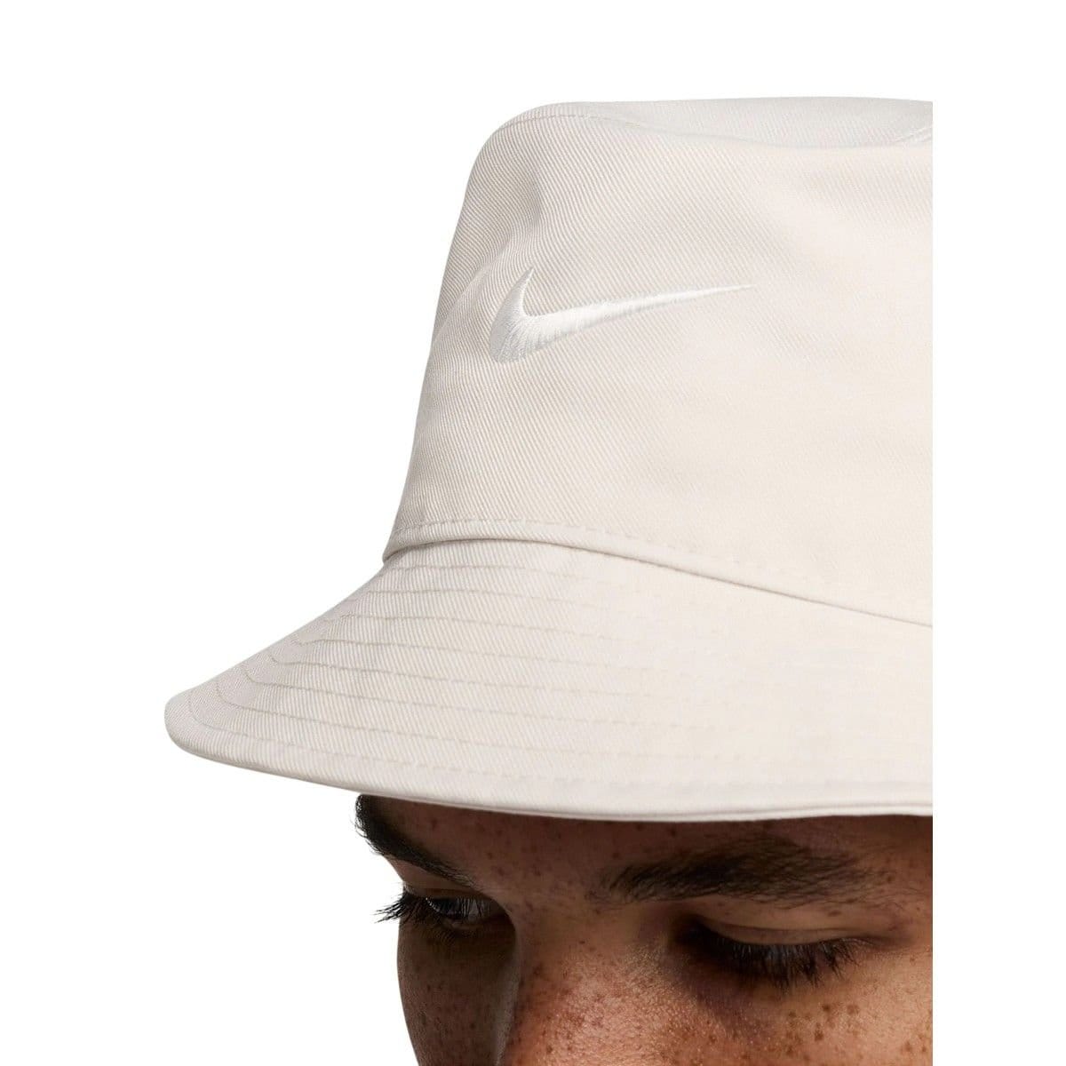 Nike Nike Men's Apex Logo Polyester Bucket Hat in Beige - 4