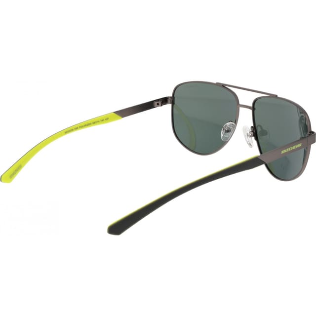 Skechers Skechers Men's SE00038 5809R Aviator/Navigator Sunglasses in Grey - 3