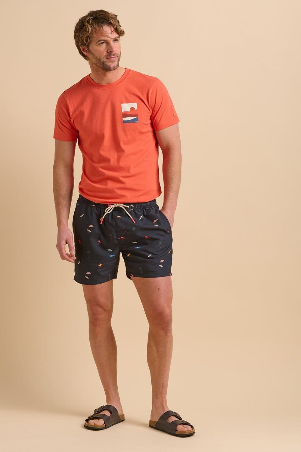 Brakeburn Brakeburn Men's Beach Swimshort in Green