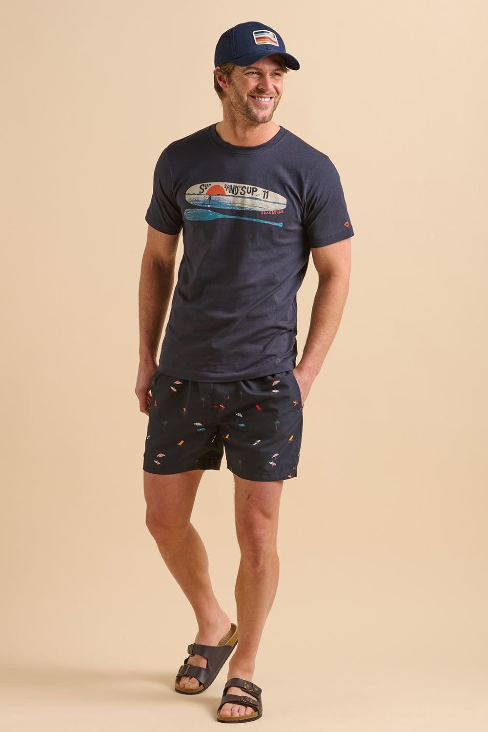 Brakeburn Brakeburn Men's Beach Swimshort in Green - 4