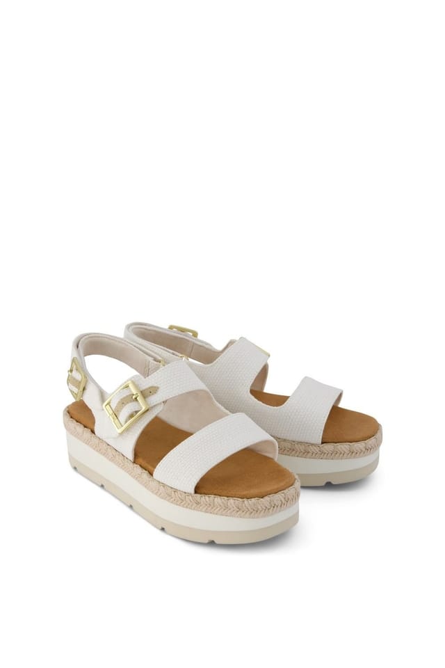 TOMS TOMS Women's Giana Sandal in White - 3