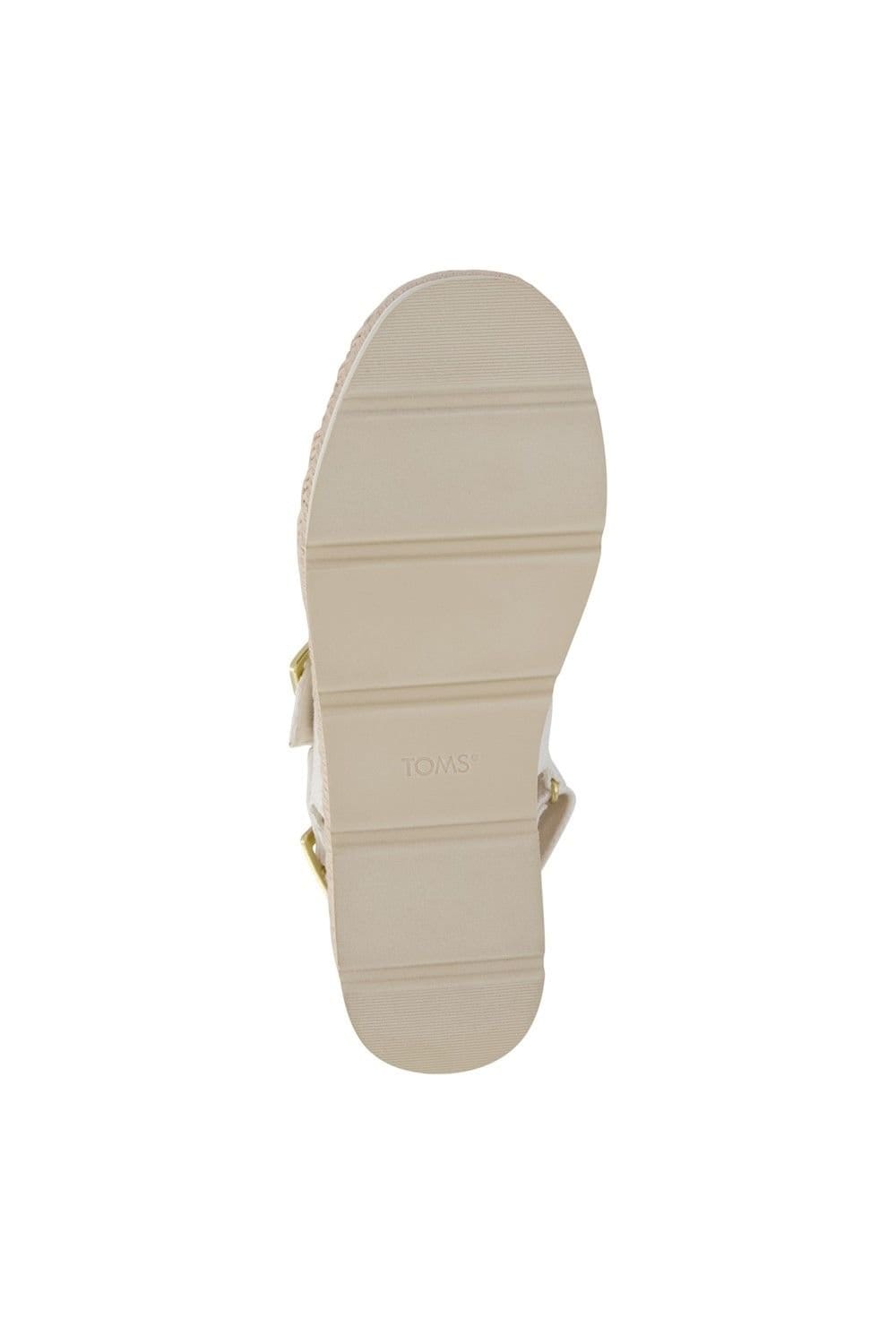 TOMS TOMS Women's Giana Sandal in White - 4