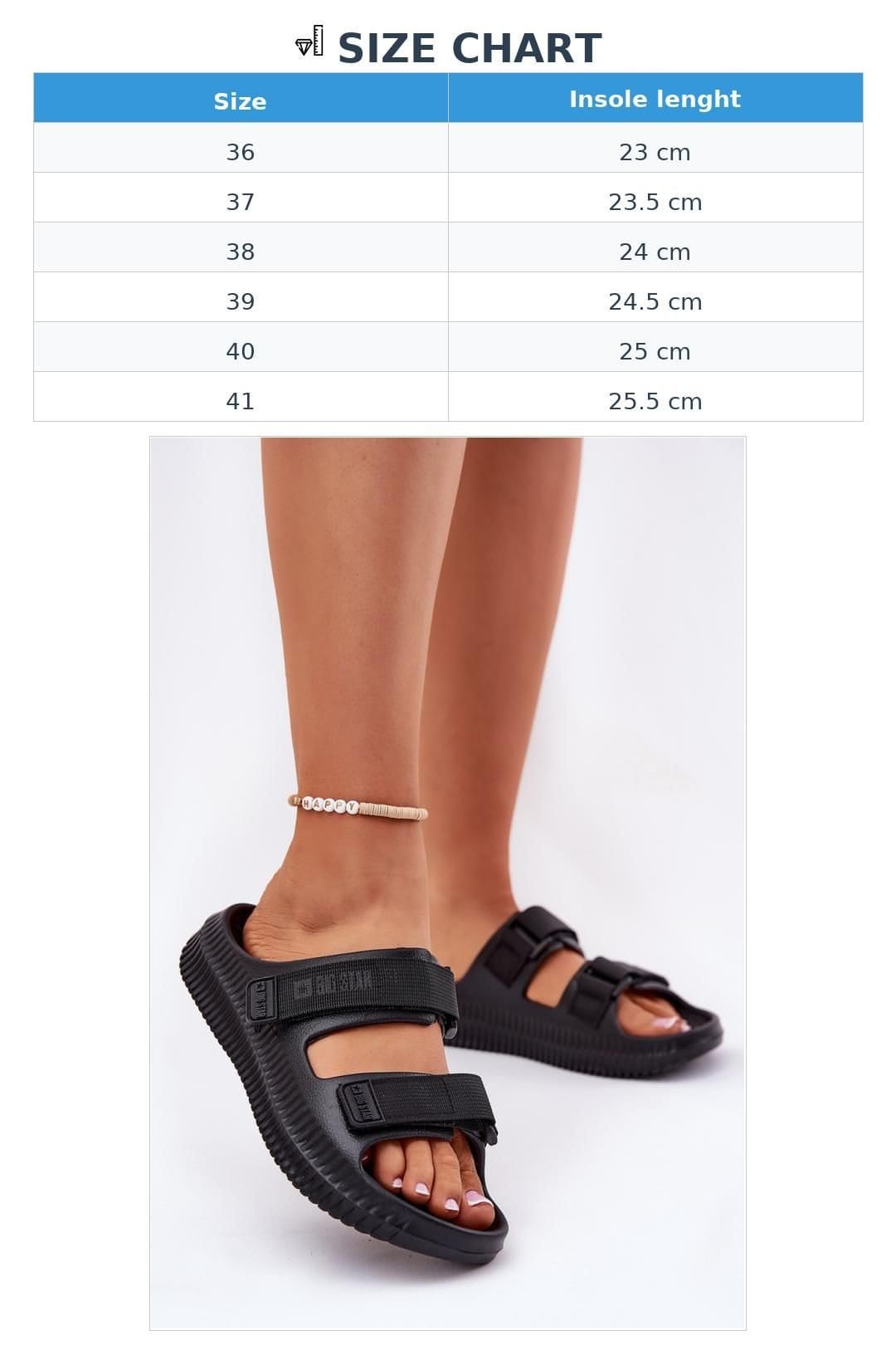 Love Lace Love Lace Women's Foam Flip Flops with Two Velcro Straps for Secure Fit Beach in Black - 4