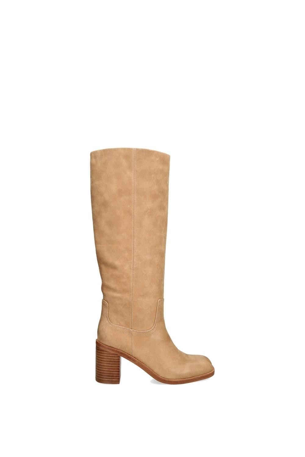 Steve Madden STEVE MADDEN Women's 'Woodstock' Leather Boots in Tan