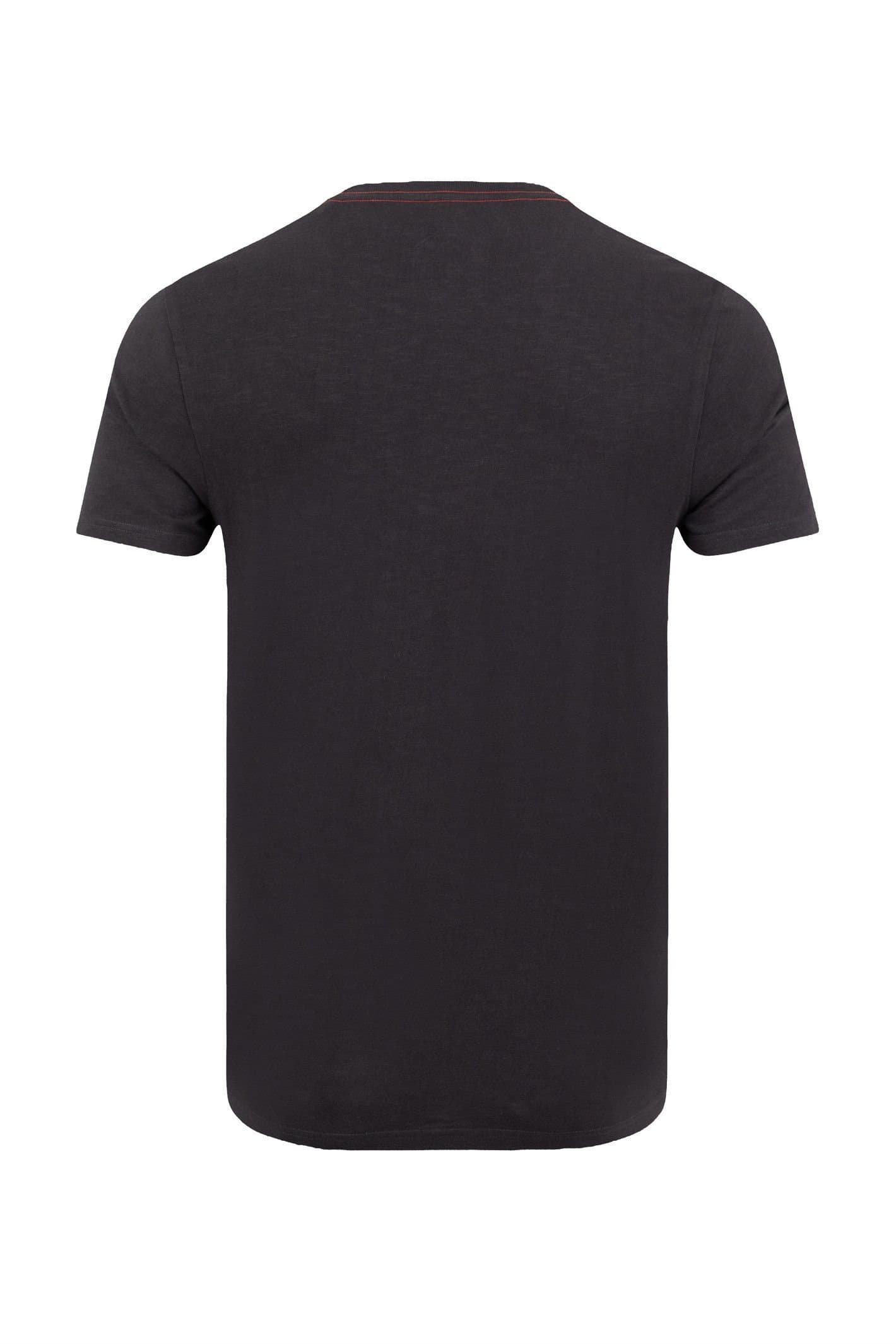 Weird Fish Weird Fish Men's Fish Out Of Water Front Print Graphic T-Shirt in Charcoal