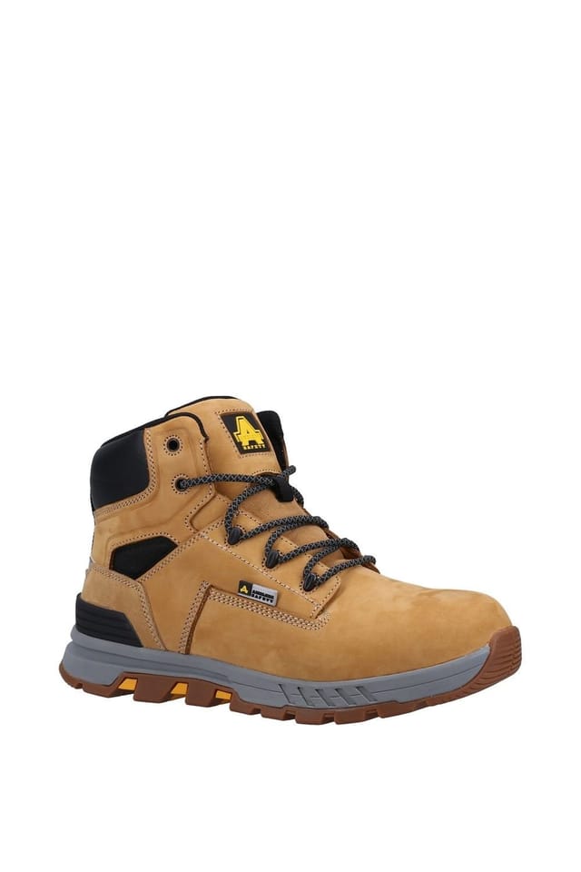 Amblers Amblers Men's '261' Safety Boots in Light Brown - 2