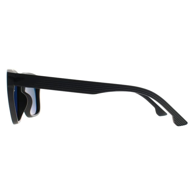 Police Police Men's Rectangle Matte Grey Multilayer Red Polarized SPLB38E Tailwind 3 - 3