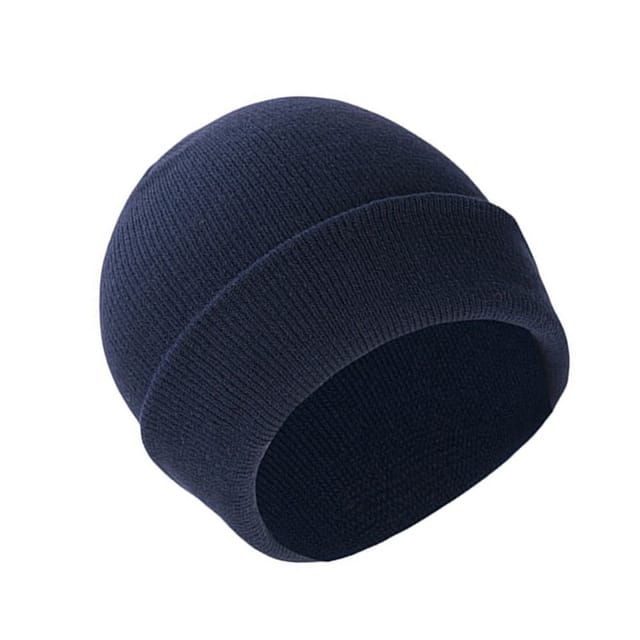 Korntex Korntex Men's Premium Strasbourg Knitted Beanie in Navy - 2
