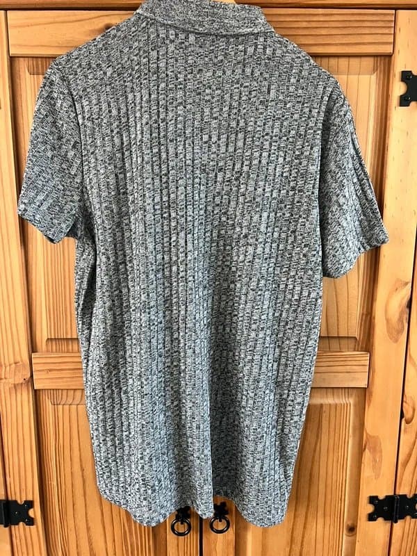 ASOS ASOS textured lightweight polo shirt