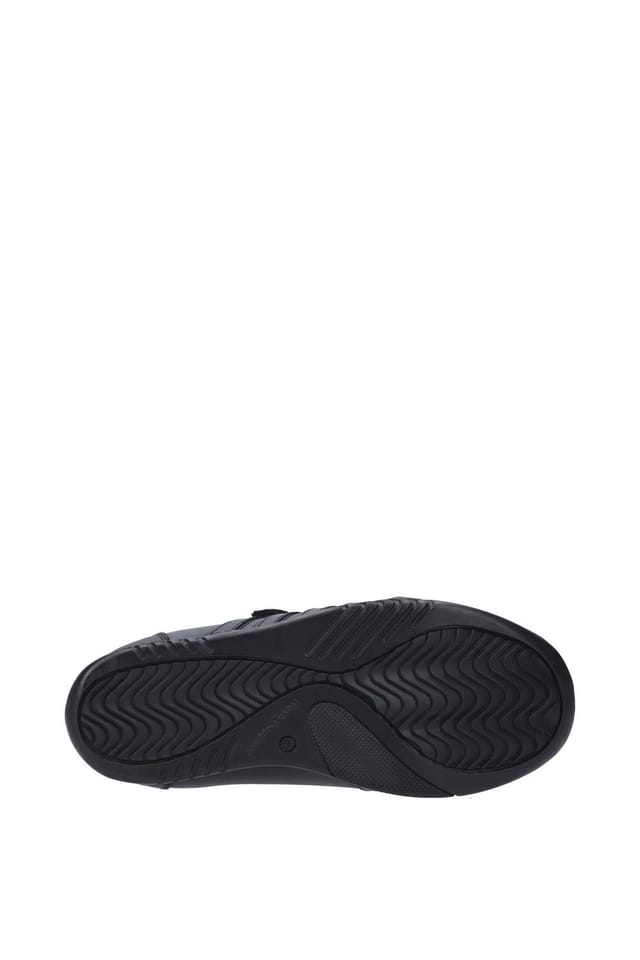 Hush Puppies Hush Puppies Men's 'Josh Senior' Leather Trainers in Black - 3
