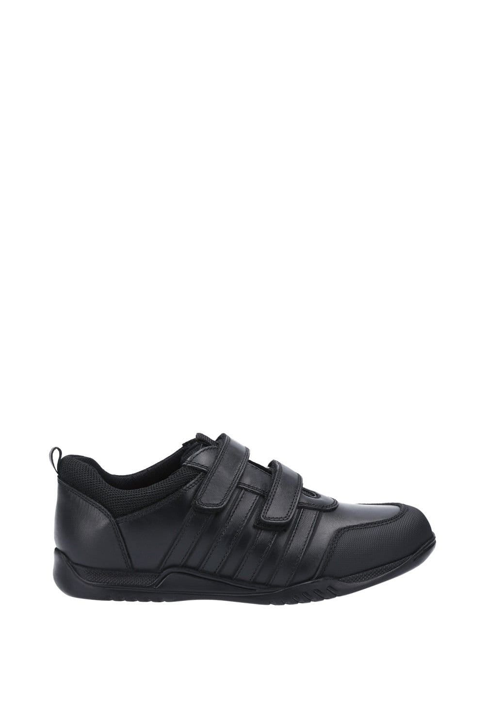 Hush Puppies Hush Puppies Men's 'Josh Senior' Leather Trainers in Black - 4