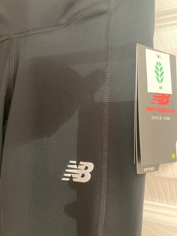 New Balance Accel Tight Leggings Black XS UK 6 BNWT Gym Running Yoga