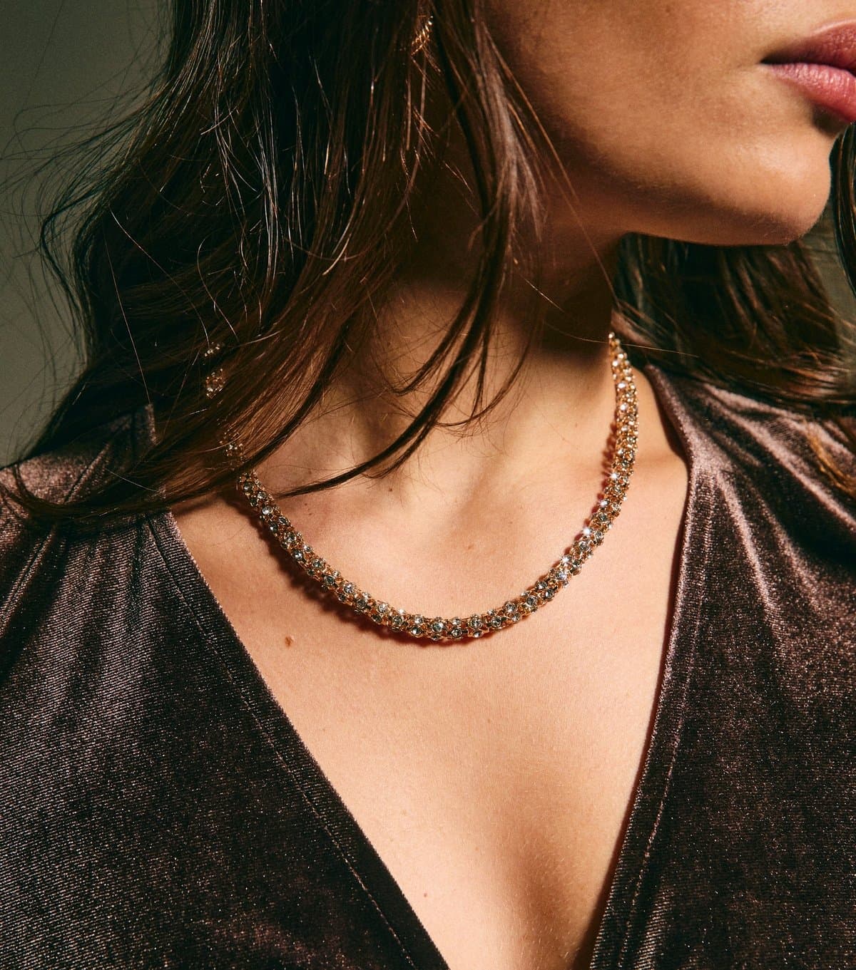 New Look New Look Gold Tone Chunky Rope Chain Necklace