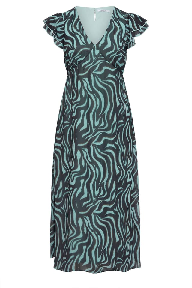 Yours Yours Women's Zebra Maxi Dress - 2
