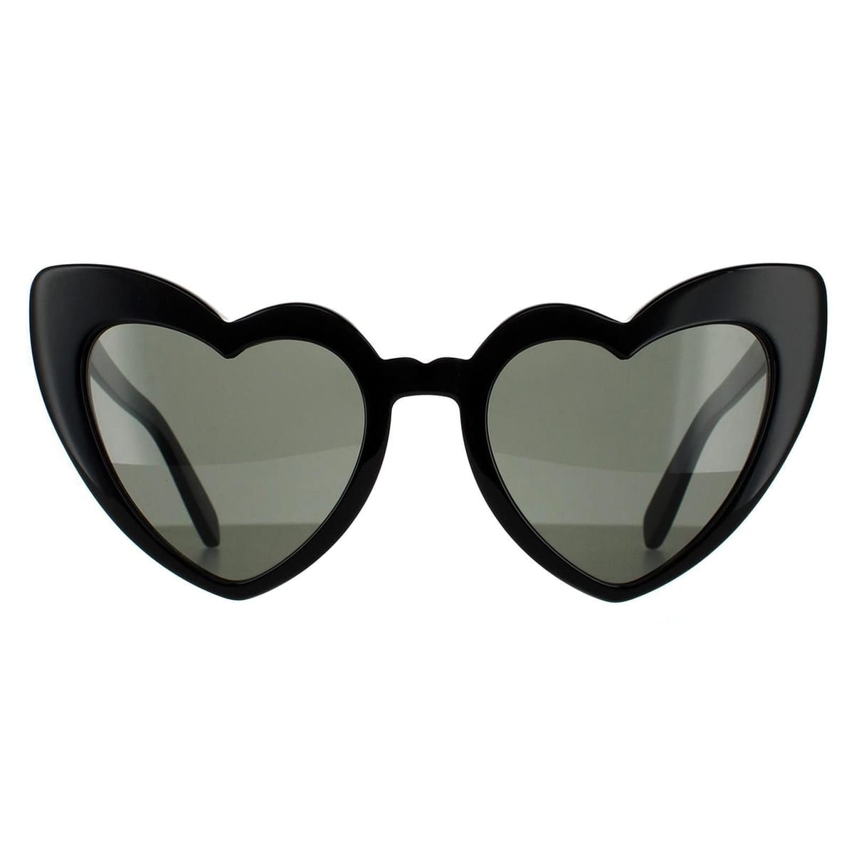 Saint Laurent Saint Laurent Women's Cat Eye Black Grey Sunglasses - 1